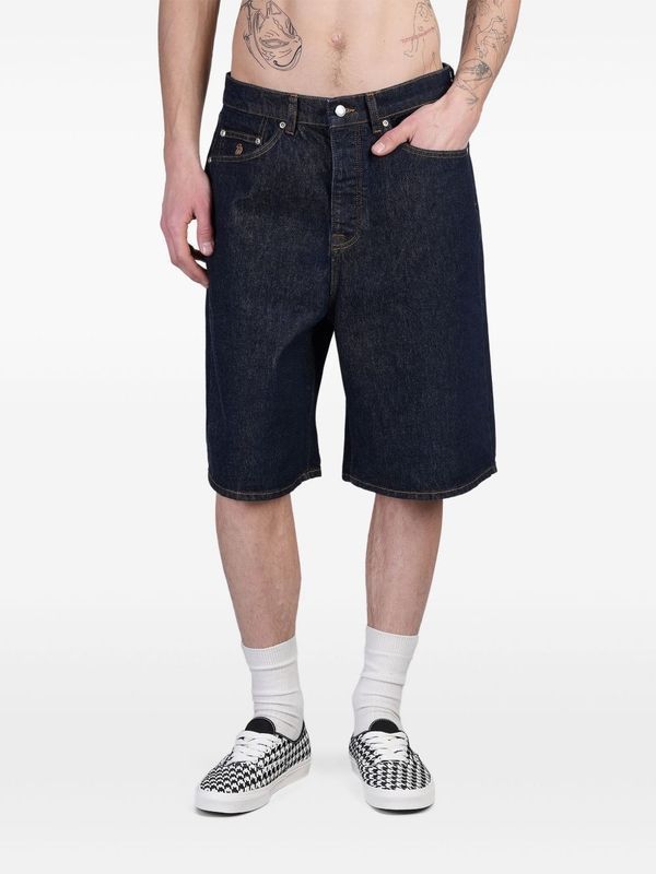 Back Logo
  Patch Denim Bermuda Shorts