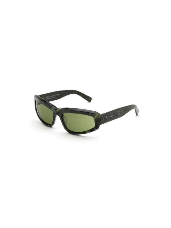 Motore Oval Frame Sunglasses