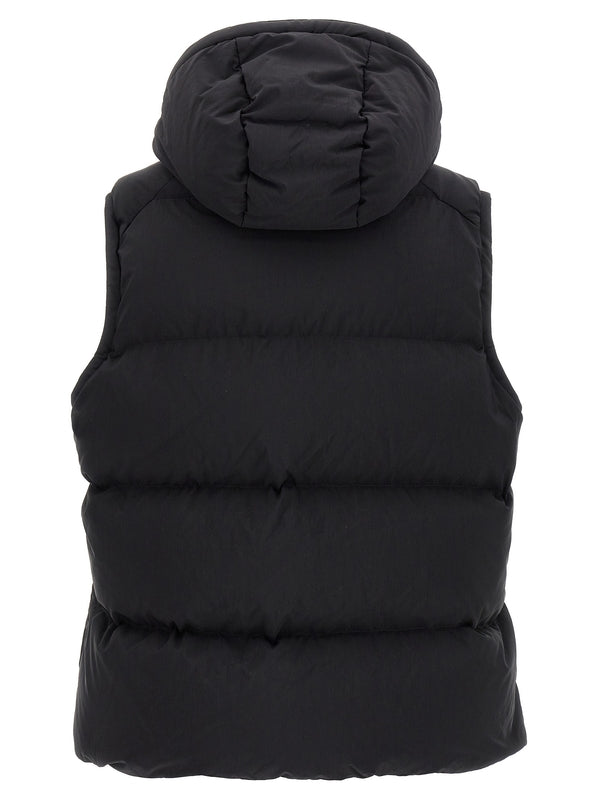 Zipper Pocket Hoodie Padding
  Vest