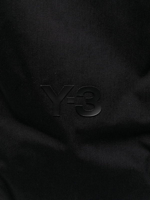 Y-3 Black Backpacks