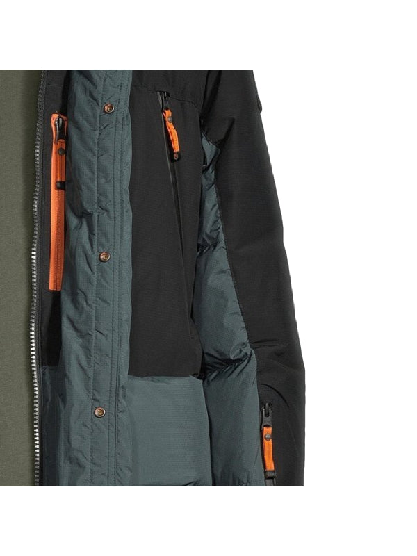 Quilted Hooded Parka Padding