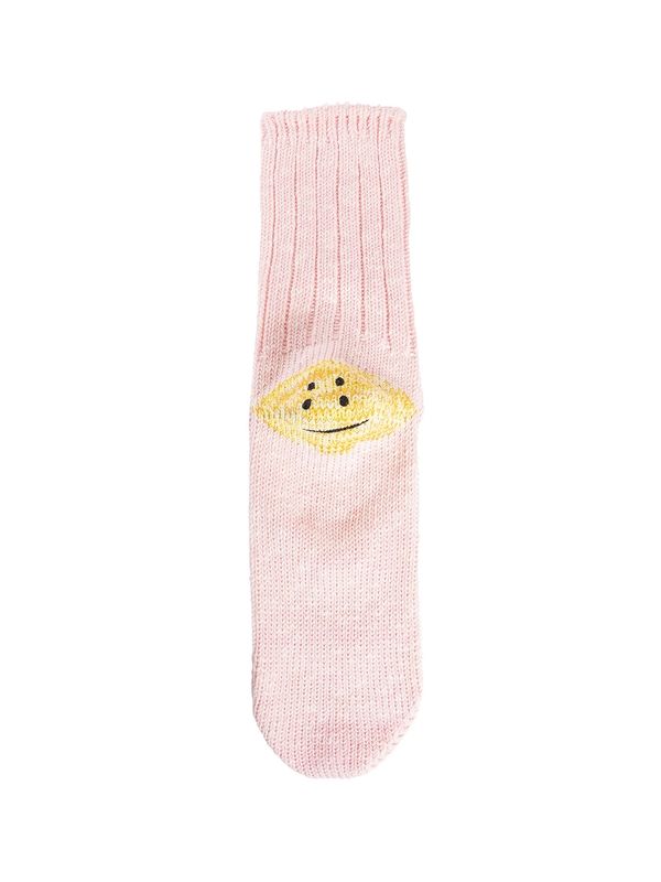 Jacquard Detail Cotton Socks