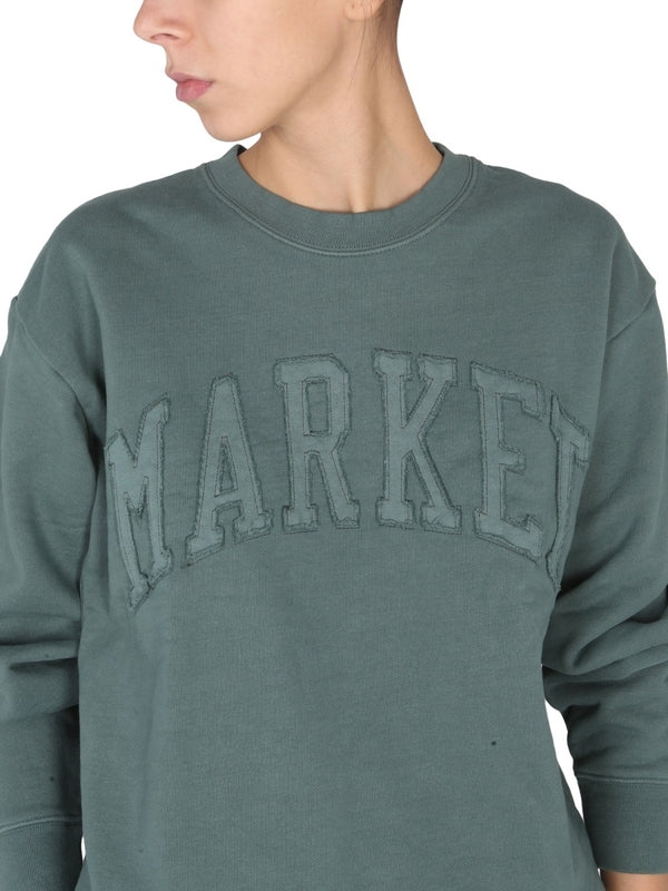 Logo Detail Cotton Sweatshirt