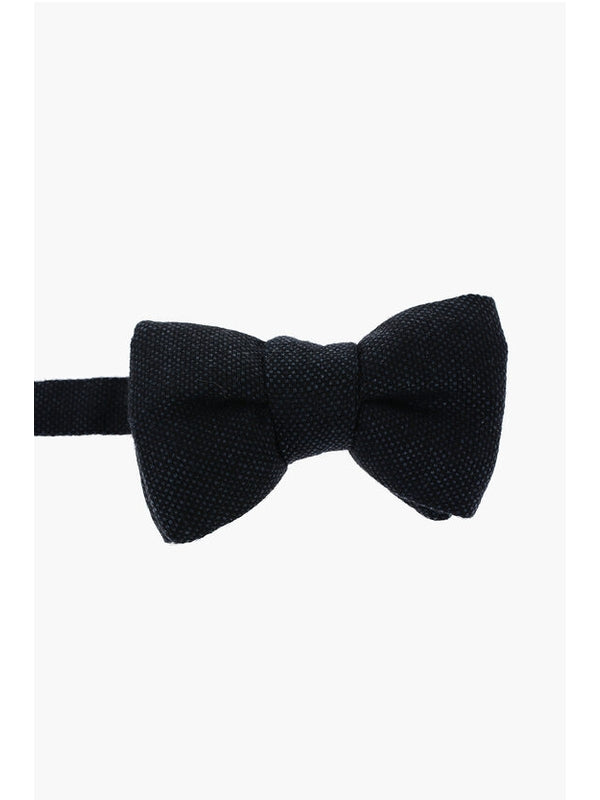 Navy Cotton Bow Tie