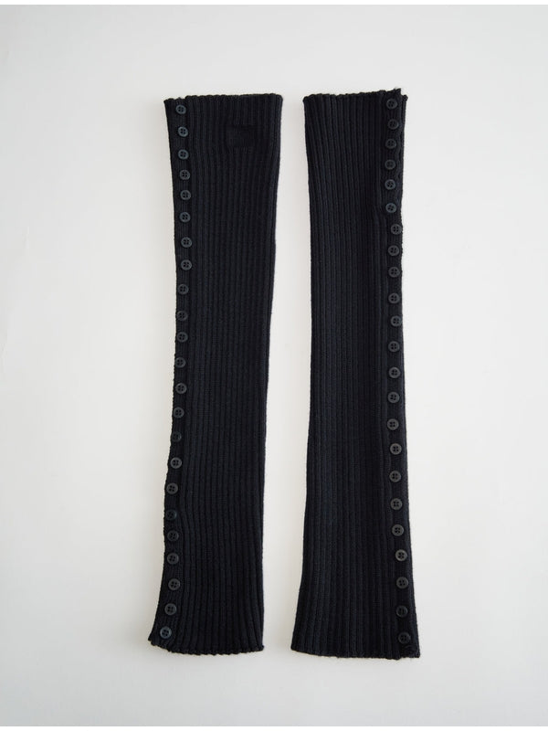 Prior Gray Knit Leg Warmers