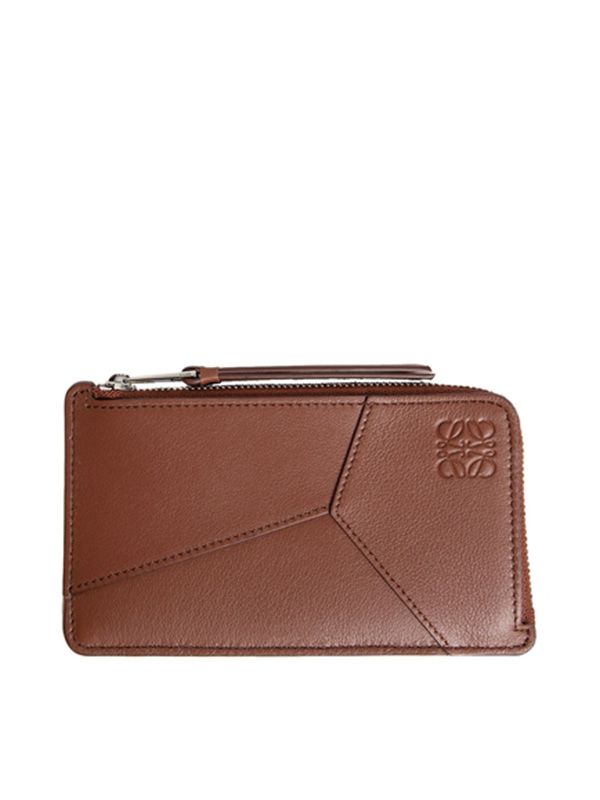 Anagram Puzzle Leather Card Holder