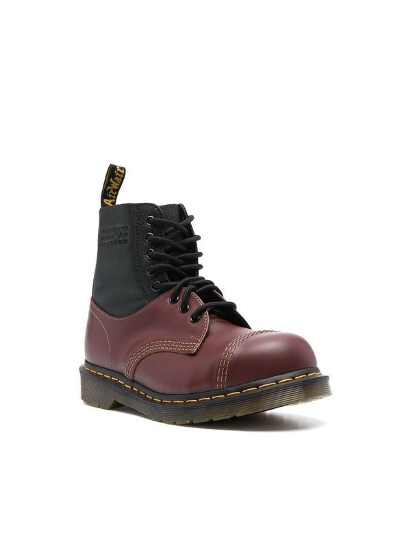 Dr. Martens Number Logo Two-Tone Lace-Up
  Boots