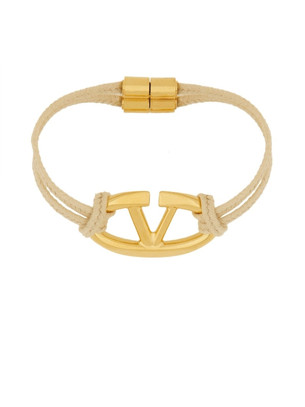 V Logo Decoration Bracelet