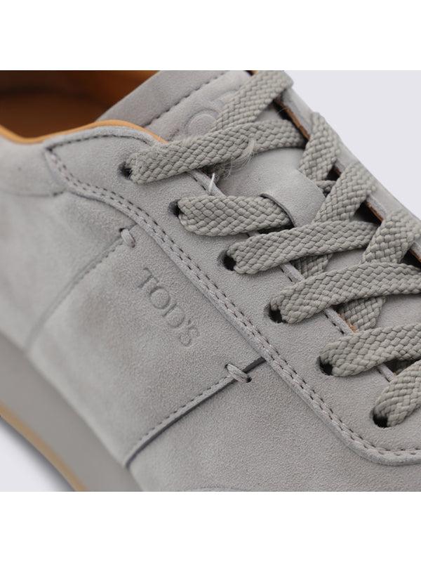 Tod'S Grey Low Top Sneakers