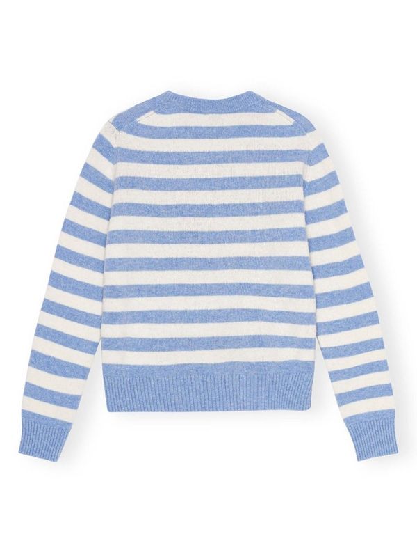 Graphic Jacquard Stripe Knit