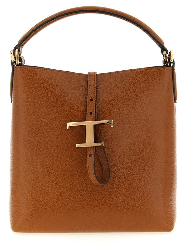 Tod'S Brown Tote Bags