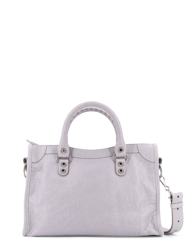 Balenciaga City Small Grey Tote Bags