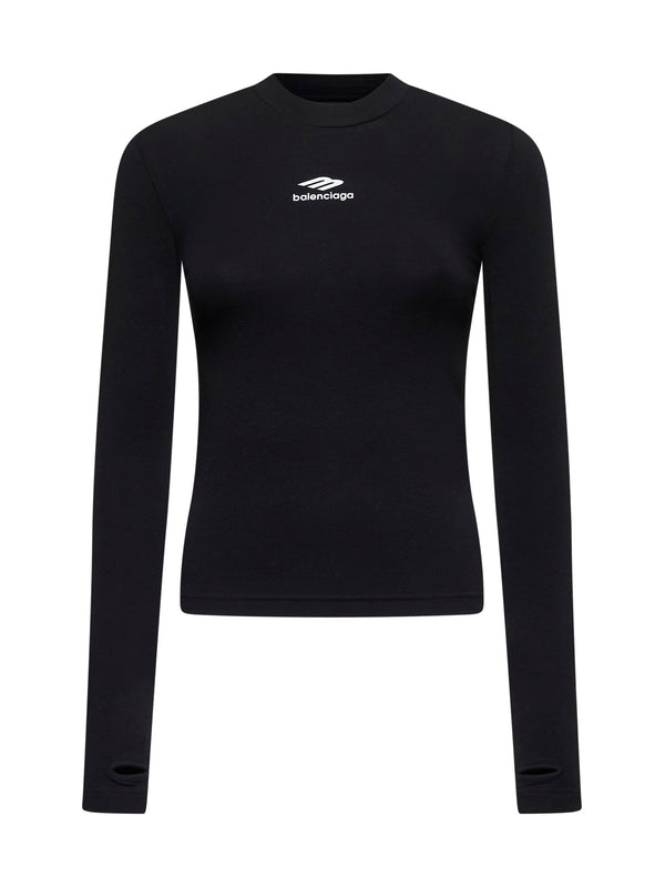 3b Sports Icon Logo Long-Sleeve Top