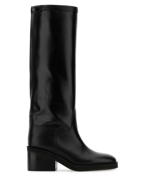 Yasmin Leather High Boots