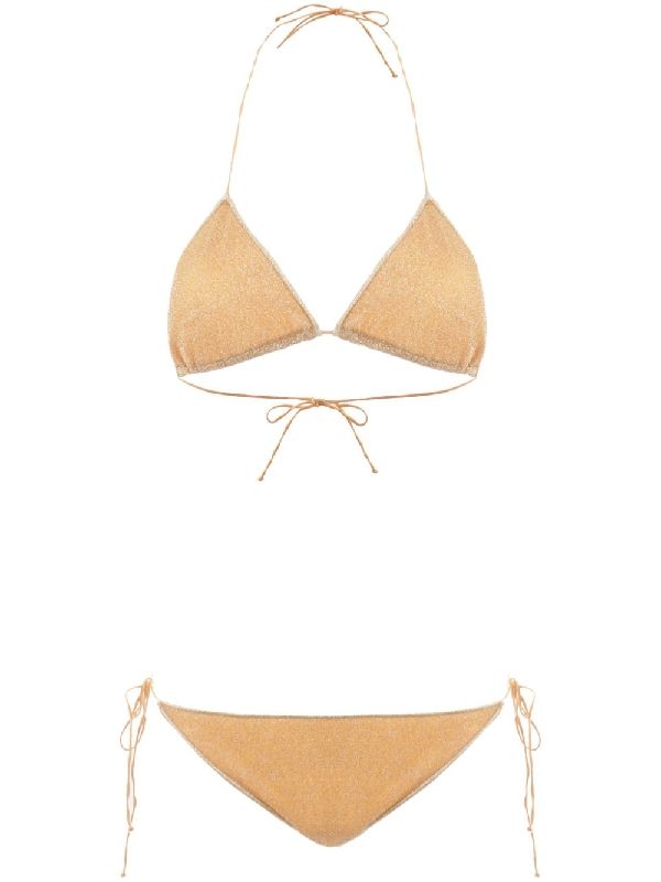 Lumiere Lurex Bikini Set