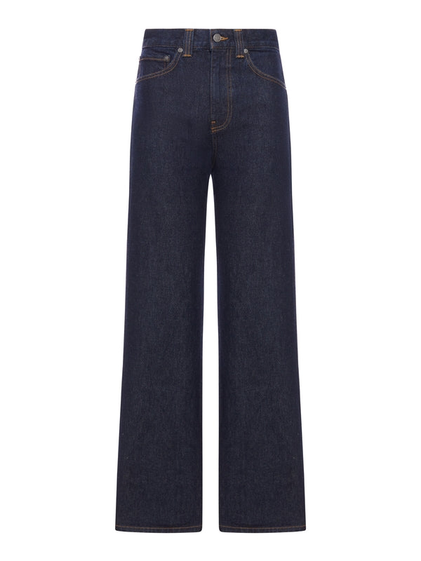 Kate Navy Denim Pants