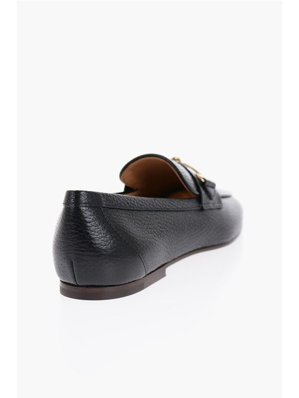 Black Calfskin Loafers