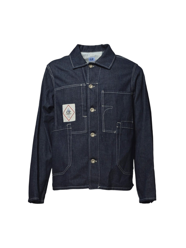 Logo Patch Denim Jacket