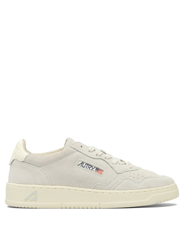Autry Beige Low Top Sneakers