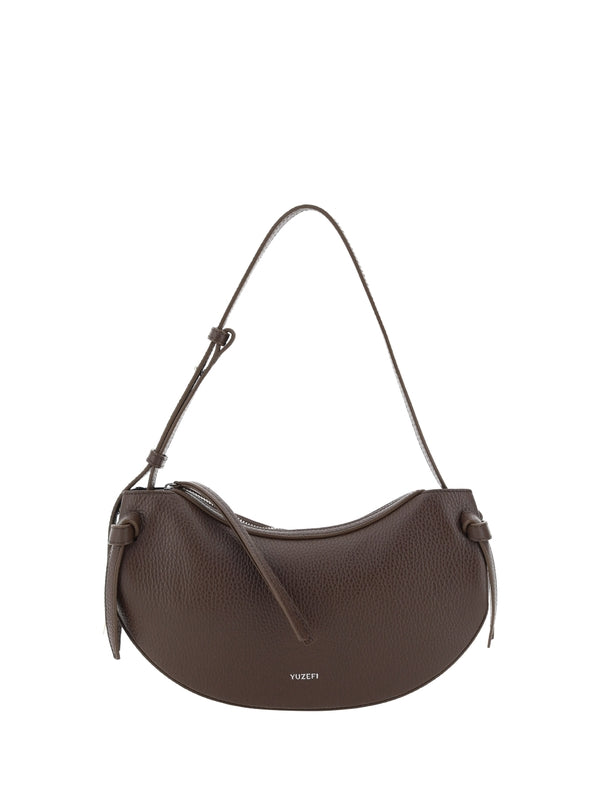 Fortune Cookie Leather Shoulder Bag