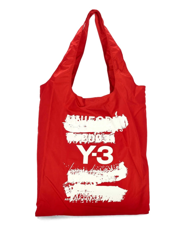 Y-3 Red Tote Bag
