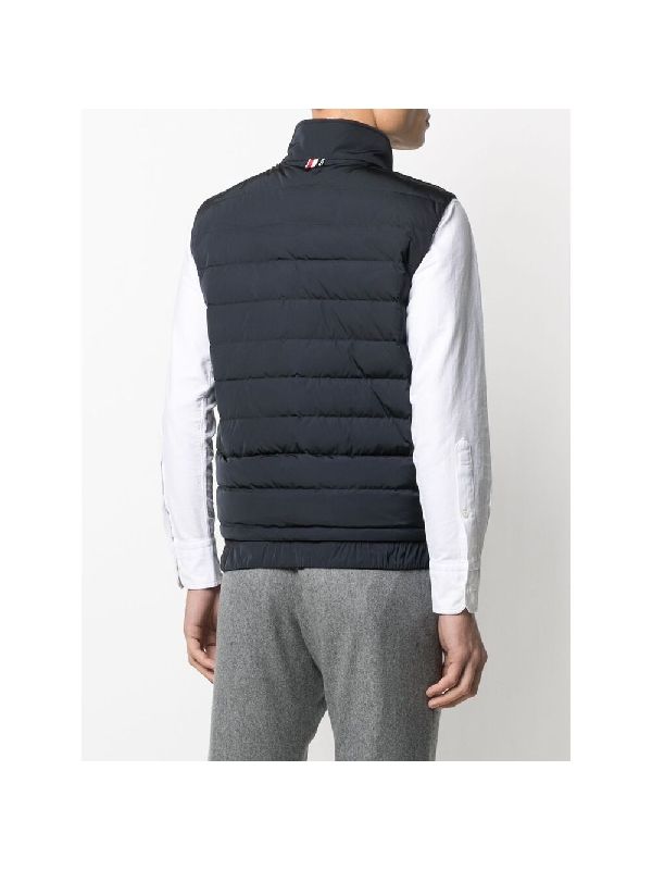 4-Bar Quilted Padding Vest