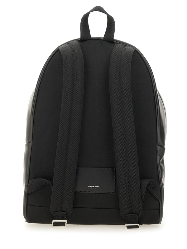 Saint Laurent Black Backpacks