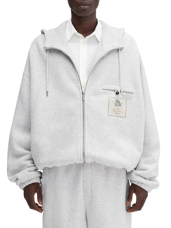 Torneo Back Logo Patch Cotton
  Hood Zip