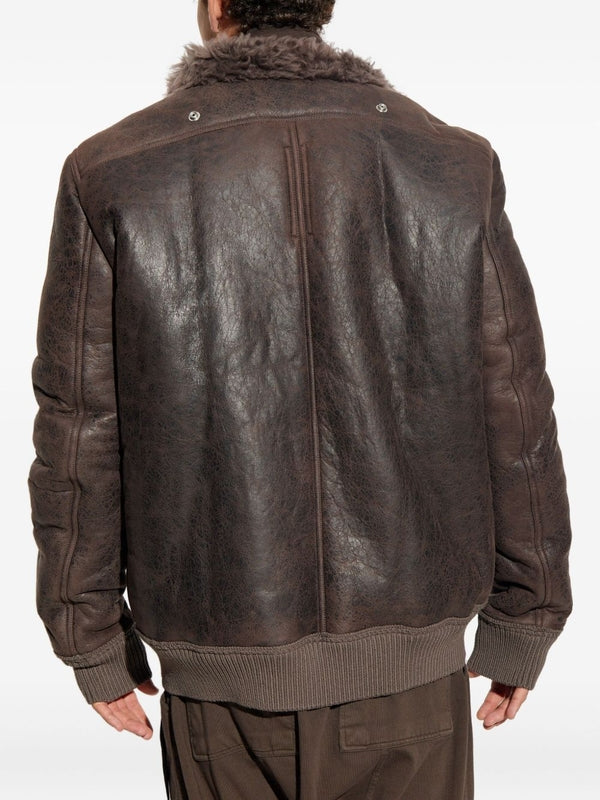 Rick Owens Brown Biker