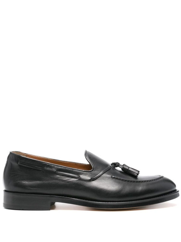 Tassel Detail Leather Loafers