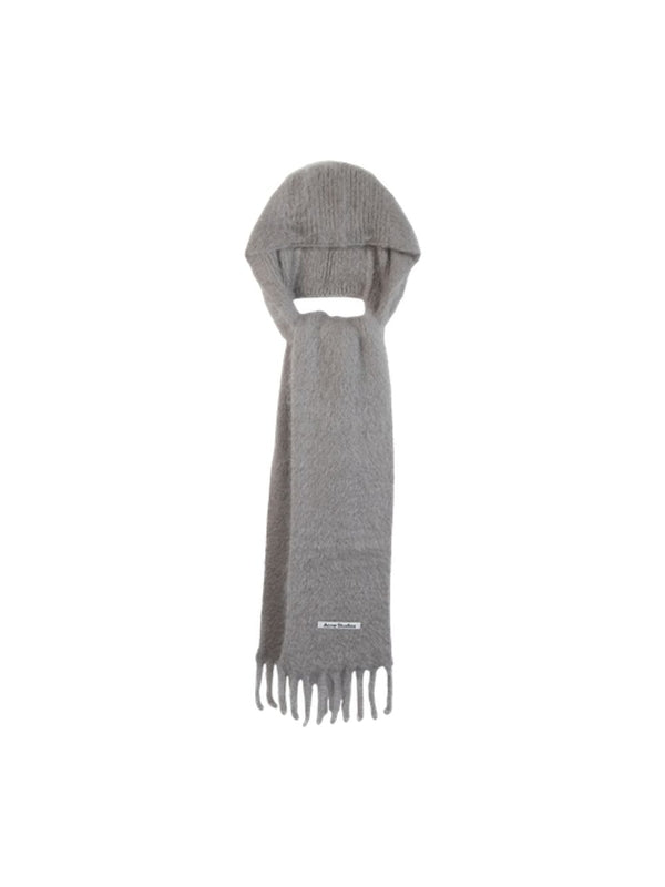 Acne Studios Grey Wool Mufflers