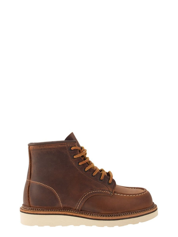 Red Wing Brown Lace-Up Boots