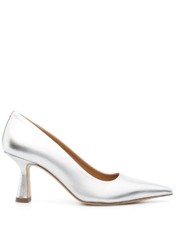 Zandra Leather Pumps Heel