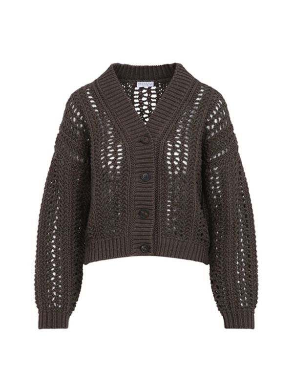 Openwork Cotton Cardigan