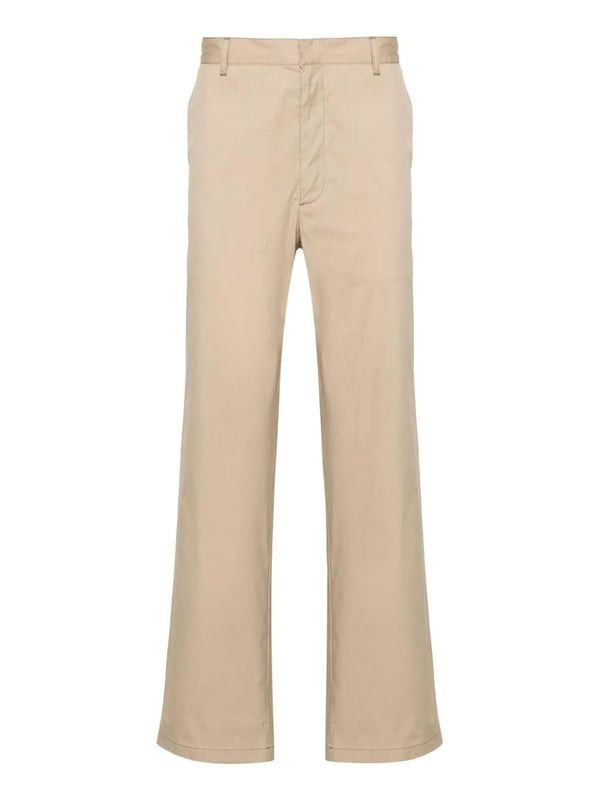 Triangle Patch Straight Pants