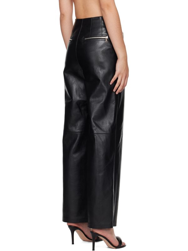 Hayes Zipper
  Pocket Fake Leather Pants