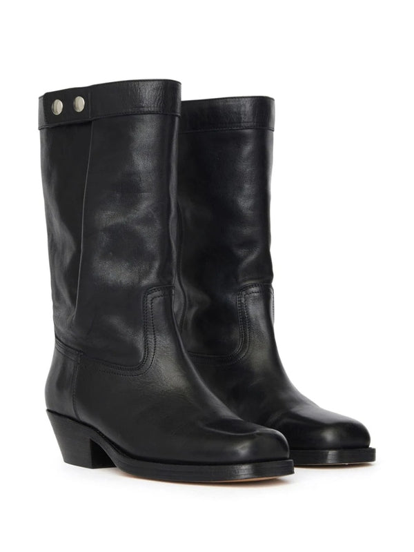 Adem Leather Ankle Boots