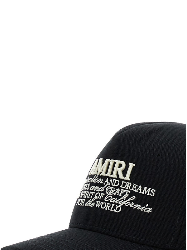 Amiri Black Cap