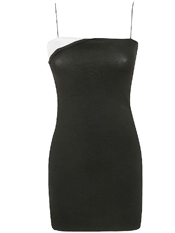 Aro Folded Detail Mini Dress