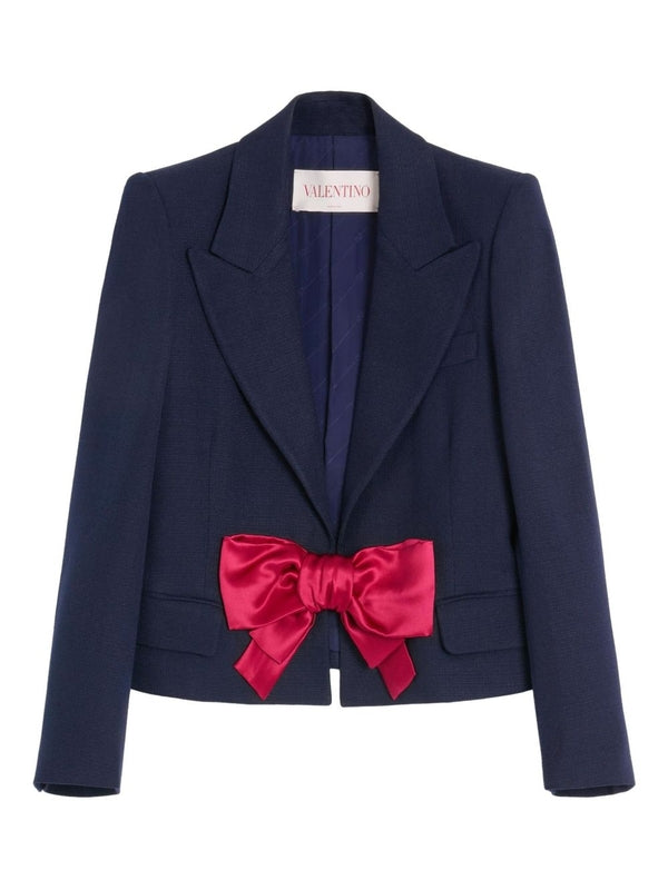 Bow Detail Single Jacket