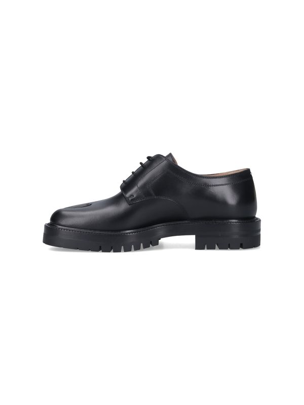 Tabi Leather Lace-Up Shoes