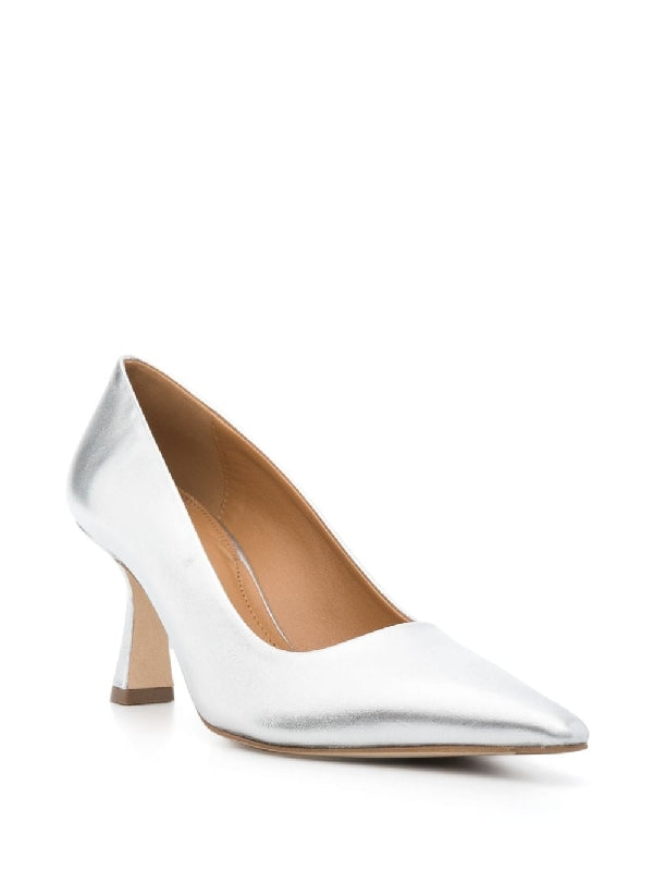 Zandra Leather Pumps Heel
