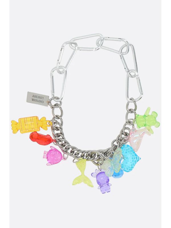 Multi Charm Chain Necklace