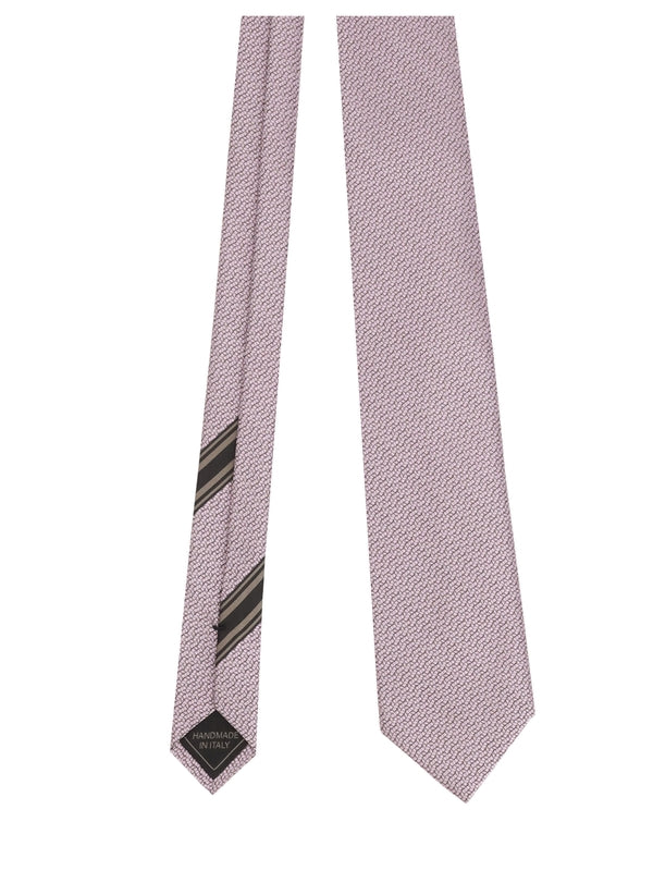 Geometric Pattern Silk
  Necktie