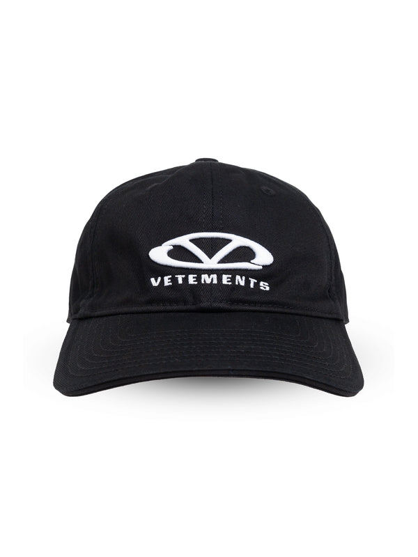 Logo Embroidered Cotton Ball Cap