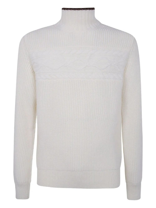 Zegna White Knit