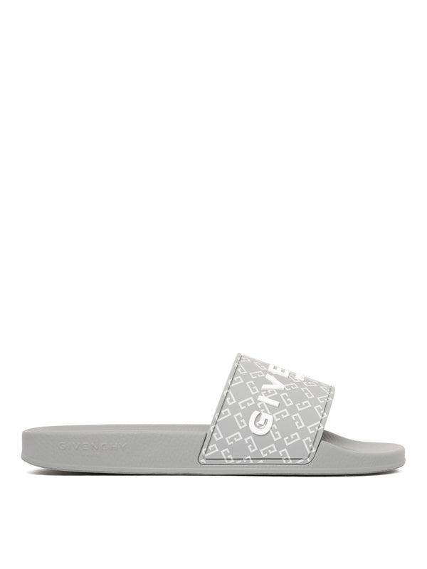 Givenchy Grey Slides