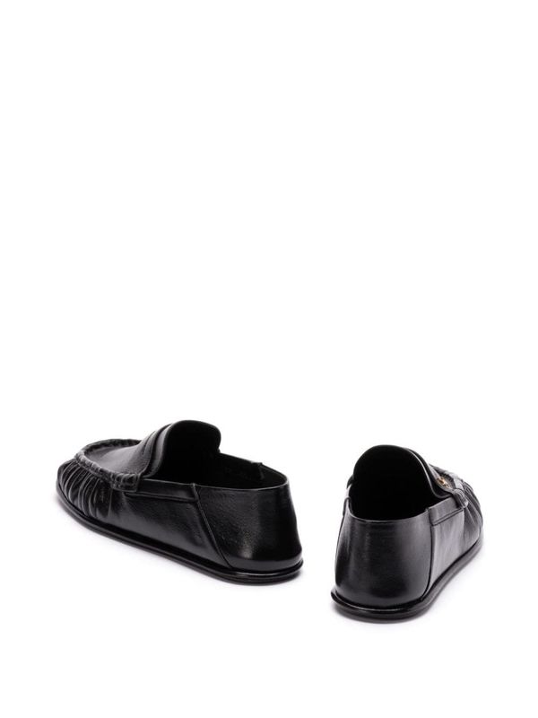 Cassandra Logo Leather Penny
  Loafers