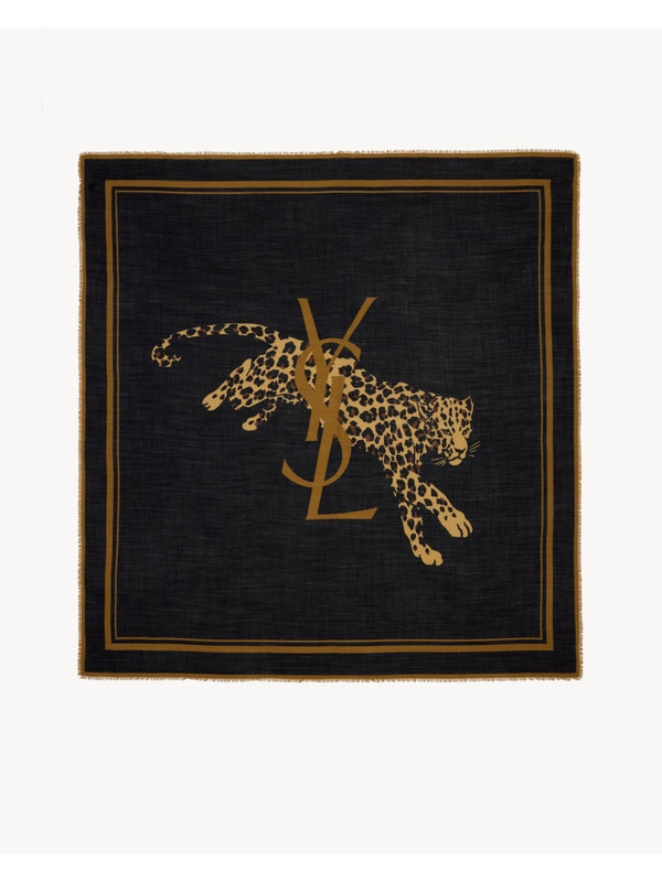 Saint Laurent Black Muffler