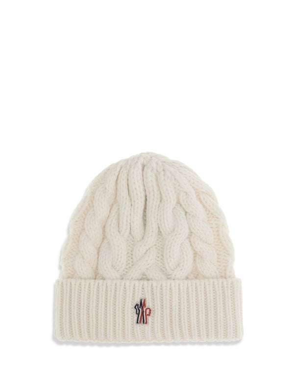 Moncler Ivory Beanies